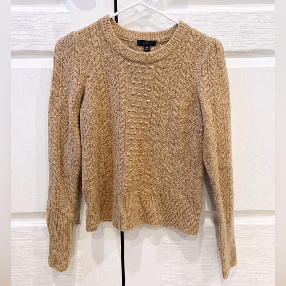 J. Crew Tan Sweater